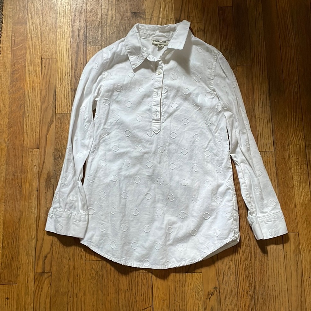 Cherokee white button down